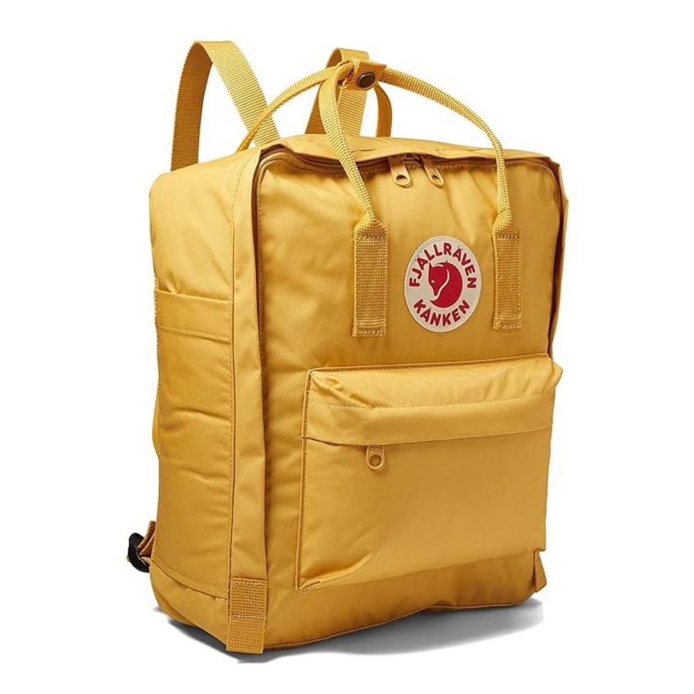 Ochre Fjallraven Kanken Backpack Used